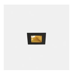 LedsC4 - Downlight PLAY Deco asimétrico cuadrado fijo 17,7W 2700K CRI90 21 DALI negro/negro IP54 1554lm