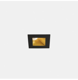 LedsC4 - Downlight PLAY Deco asimétrico cuadrado fijo 17,7W 2700K CRI90 21 oro/oro IP54 1554lm