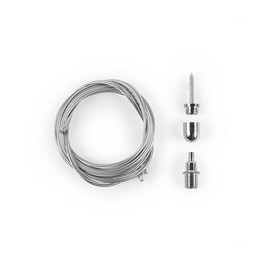 HOFFLIGHTS - Kit 4 suspensiones para luminaria CANADA Gen2 60x60 IP20 1,5m