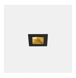 LedsC4 - Downlight PLAY Deco asimétrico cuadrado fijo 17,7W 3000K CRI90 46,7 corte de fase negro/negro IP54 1389lm