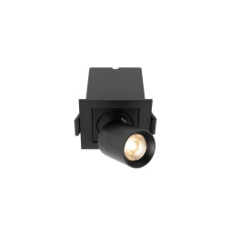 HOFFLIGHTS - Downlight orientable PALERMO 3W 24° IP20 3000K negro