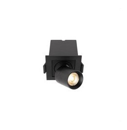 HOFFLIGHTS - Downlight orientable PALERMO 3W 24° IP20 3000K negro