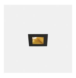 LedsC4 - Downlight PLAY Deco asimétrico cuadrado fijo 17,7W 4000K CRI90 21 DALI blanco/oro IP54 1554lm