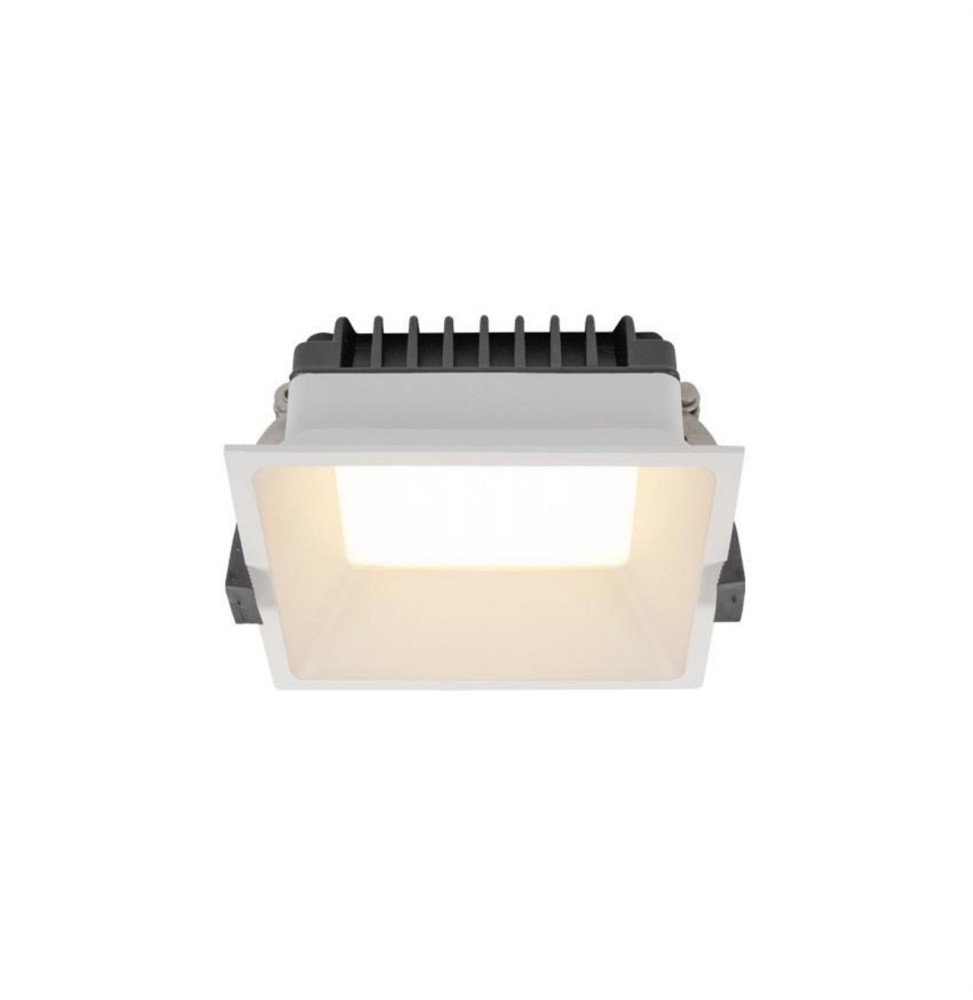 HOFFLIGHTS - Downlight fijo NORWAY 9 Gen2 cuadrado 100° IP65 SWITCH 2700K-3200K-4000K blanco