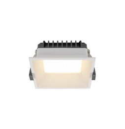 HOFFLIGHTS - Downlight fijo NORWAY 9 Gen2 cuadrado 100° IP65 SWITCH 2700K-3200K-4000K blanco