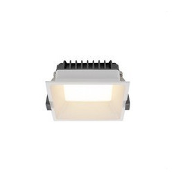 HOFFLIGHTS - Downlight fijo NORWAY 9 Gen2 cuadrado 100° IP65 SWITCH 2700K-3200K-4000K blanco