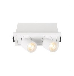 HOFFLIGHTS - Downlight orientable PALERMO 6W 24° IP20 3000K blanco