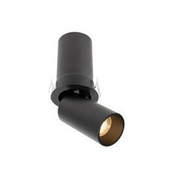 HOFFLIGHTS - Downlight orientable ANDORRA 7W 24° IP20 3000K negro