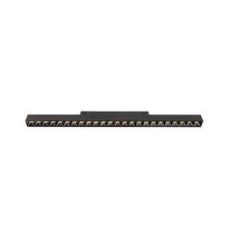 HOFFLIGHTS - Perfil techo ASSEN 16 Lens 16W 30° 48V ON-OFF IP20 2700K negro