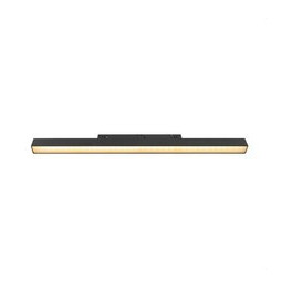 HOFFLIGHTS - Perfil techo ASSEN 16 opal 16W 48V ON-OFF IP20 2700K negro