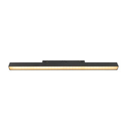 HOFFLIGHTS - Perfil techo ASSEN 16 opal 16W 48V ON-OFF IP20 3000K negro