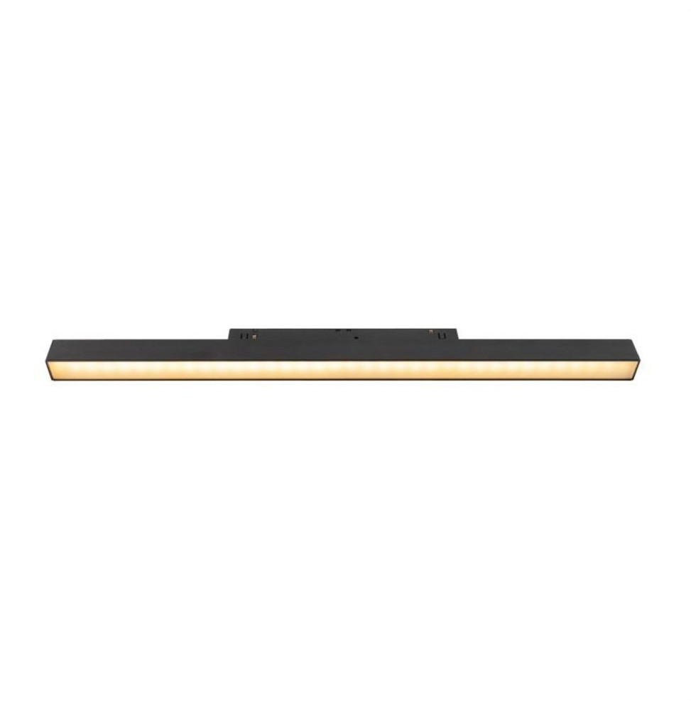 HOFFLIGHTS - Perfil techo ASSEN 16 opal 16W 48V ON-OFF IP20 3000K negro