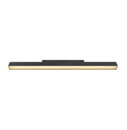 HOFFLIGHTS - Perfil techo ASSEN 16 opal 16W 48V ON-OFF IP20 3000K negro