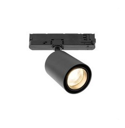 HOFFLIGHTS - Proyector BONN 20 20W 30° IP20 3 fases 220-240V SWITCH 2700-3000-4000K negro