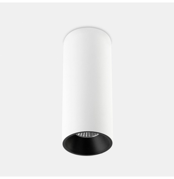LedsC4 - Downlight PLAY Deco superficie 6,4W 3000K CRI90 blanco/blanco 48,7 corte de fase IP23 642lm
