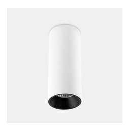 LedsC4 - Downlight PLAY Deco superficie 6,4W 3000K CRI90 28 negro/blanco IP23 637lm