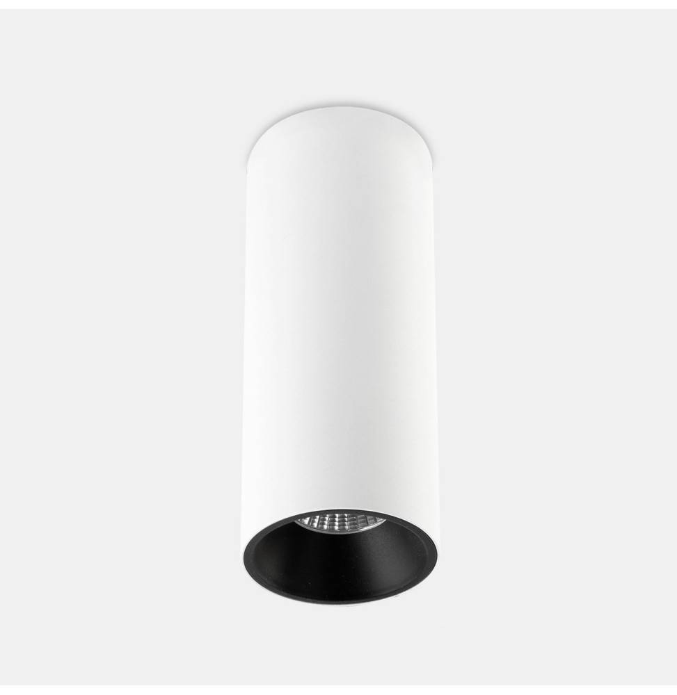 LedsC4 - Downlight PLAY Deco superficie 6,4W 2700K CRI90 blanco/blanco 14,3 corte de fase IP23 521lm