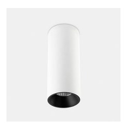 LedsC4 - Downlight PLAY Deco superficie 6,4W 3000K CRI90 14,3 corte de fase negro/blanco negro negro/blanco IP23 604lm