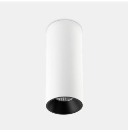 LedsC4 - Downlight PLAY Deco superficie 6,4W 4000K CRI90 48,7 corte de fase negro/blanco IP23 642lm
