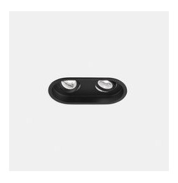 LedsC4 - Downlight PLAY Deco doble 23,8W 4000K CRI90 19,1 corte de fase negro IP23 2466lm