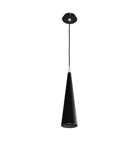 FORLIGHT - Luminaria colgante Vira 1xGU10 máximo 7W negro