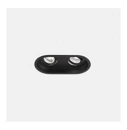 LedsC4 - Downlight PLAY Deco doble 35,4W 2700K CRI90 19,1 negro IP23 2809lm