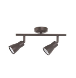 FORLIGHT - Proyector Safran 2xGU10 máximo 7W marrón
