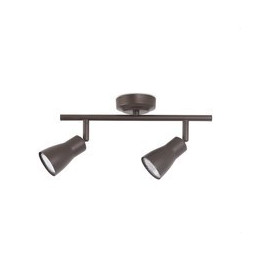 FORLIGHT - Proyector Safran 2xGU10 máximo 7W marrón