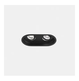 LedsC4 - Downlight PLAY Deco doble 35,4W 3000K CRI90 33,4 corte de fase negro IP23 3253lm