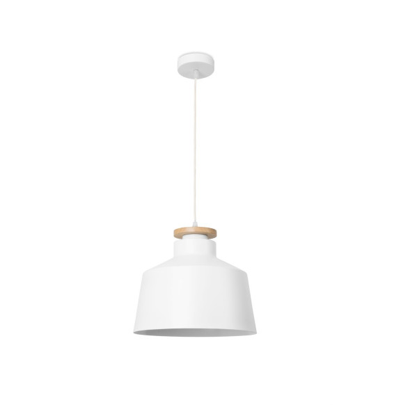 FORLIGHT - Luminaria colgante Nube 1xE-27 máximo 60W blanco