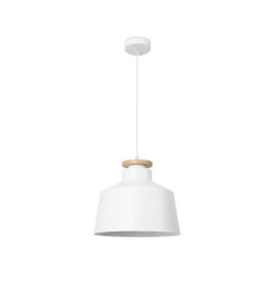 FORLIGHT - Luminaria colgante Nube 1xE-27 máximo 60W blanco