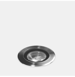LedsC4 - Empotrable suelo IP65/IP67 MAX 75mm redondo LED 6,5W 3000K pulido 519lm