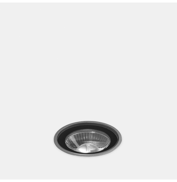 LedsC4 - Empotrable suelo IP65/IP67 MAX 58mm Trim LED 6,5W 4000K gris urbano 459lm