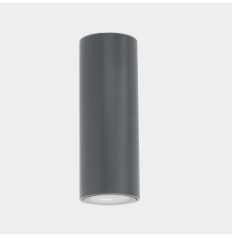 LedsC4 - Plafón IP65 MAX pequeño LED 5,3W 4000K gris urbano 433lm