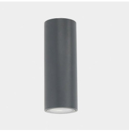 LedsC4 - Plafón IP65 MAX pequeño LED 5,3W 2700K gris urbano 531lm