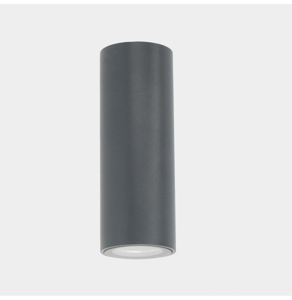 LedsC4 - Plafón IP65 MAX pequeño LED 5,3W 2700K gris urbano 433lm LedsC4 - Plafón IP65 MAX pequeño LED 5,3W 2700K gris urbano 433lm