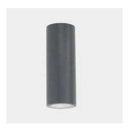 LedsC4 - Plafón IP65 MAX pequeño LED 5,3W 3000K gris urbano 470lm