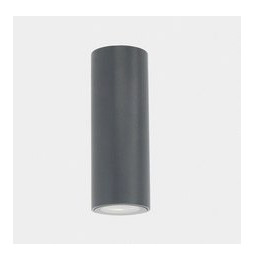 LedsC4 - Plafón IP65 MAX pequeño LED 3,4W 4000K gris urbano 328lm