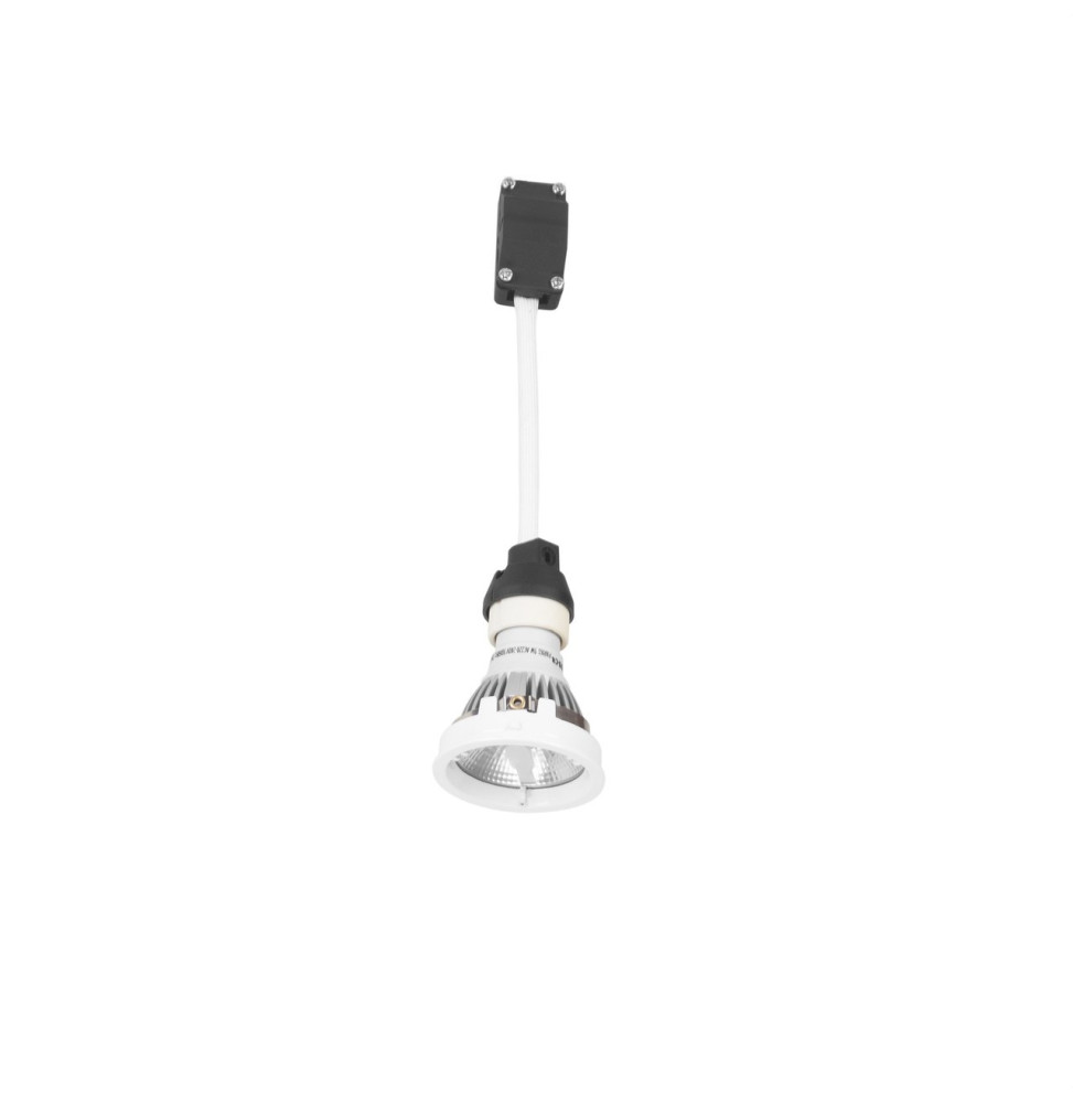 FORLIGHT - Portalámparas mix 1xGU10 máximo 7W blanco mate