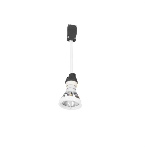 FORLIGHT - Portalámparas mix 1xGU10 máximo 7W blanco mate