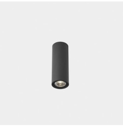 LedsC4 - Plafón IP65 MAX grande LED 8,9W 3000K DALI-2 gris urbano 540lm
