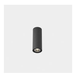 LedsC4 - Plafón IP65 MAX grande LED 8,9W 2700K DALI-2 gris urbano 610lm