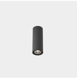 LedsC4 - Plafón IP65 MAX grande LED 8,9W 4000K DALI-2 gris urbano 498lm