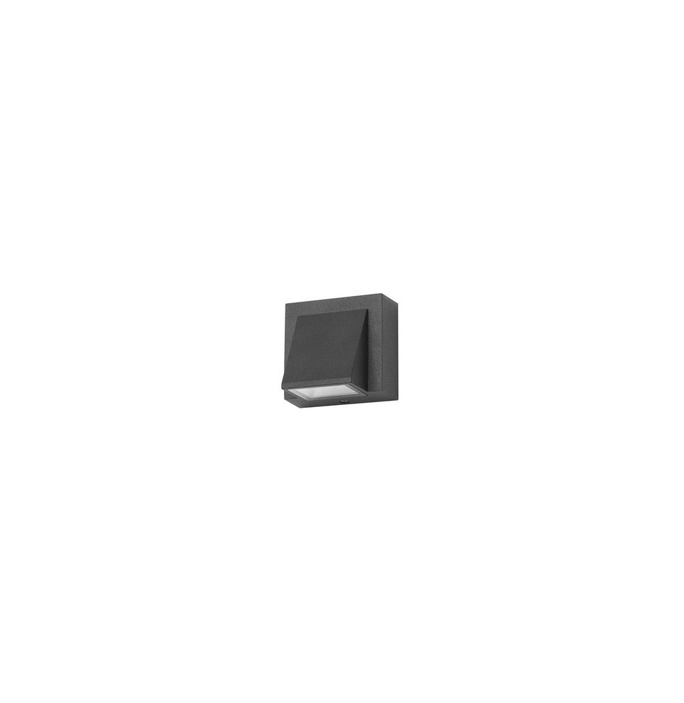 FORLIGHT - Aplique de pared Loyd LED 3000°K 3,4W negro