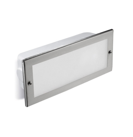 FORLIGHT - Empotrable de pared Támesis stainless steel 1xE2