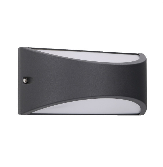 FORLIGHT - Aplique Kapa 14xLED 8,7W 4000K gris urbano