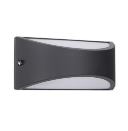 FORLIGHT - Aplique Kapa 14xLED 8,7W 4000K gris urbano