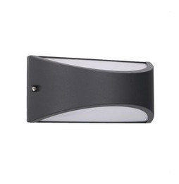 FORLIGHT - Aplique Kapa 14xLED 8,7W 4000K gris urbano