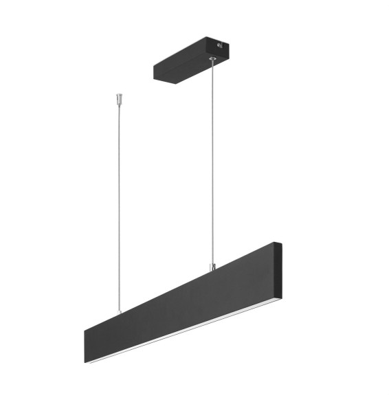 FORLIGHT - Luminaria colgante Thin LED 22,9W 3000K negro