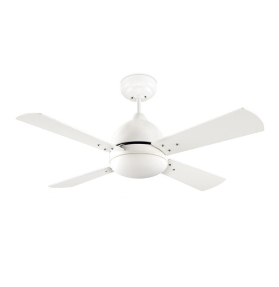 FORLIGHT - Luminaria ventilador Borneo 2xE27 60W blanco mate